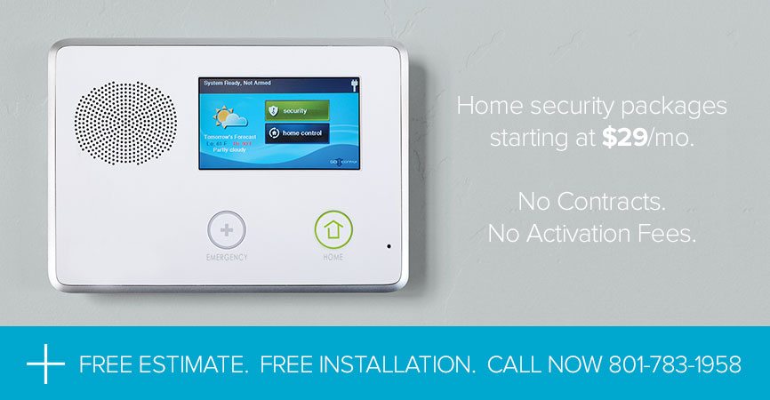 2GIG Home Security $29/mo. No Contracts. No Activation Fees. Salt Lake City, UT