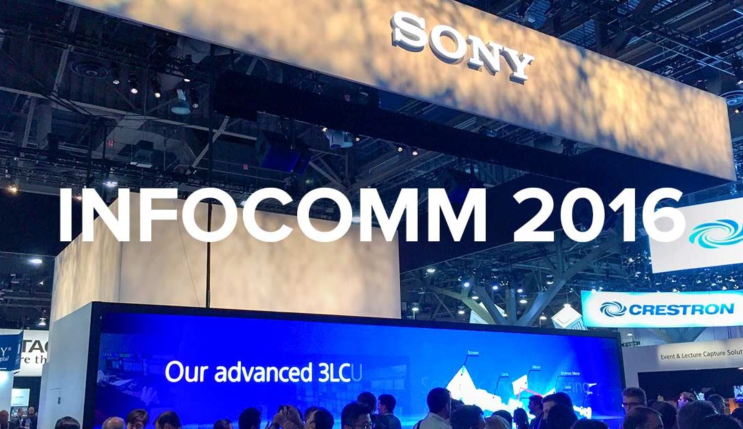 TYM Team Visited InfoComm (June 8-10, Las Vegas, Nevada)