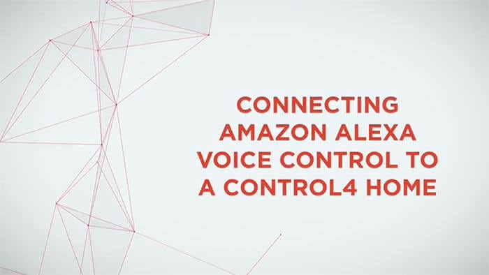 does alexa work with control4