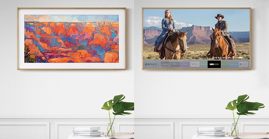 Samsung’s “The Frame” Brings Digital Art Into The Home