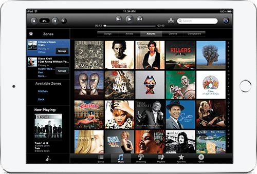 Home Audio Systems iPad Mirage Music Server