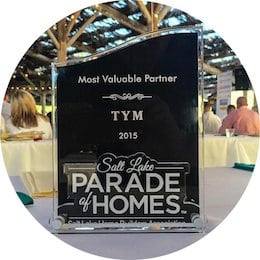 Most Valuable Partner 2015 Salt Lake Parade of Homes Most Valuable Partner 2015 Salt Lake Parade of Homes