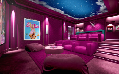 Have you seen Barbie’s Dream Home Theater design?